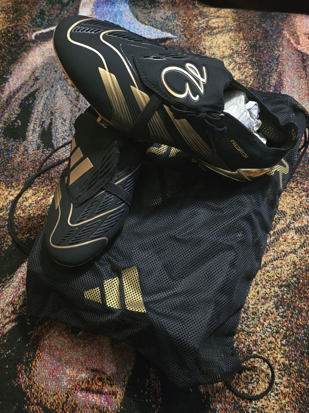 Adidas Predator Elite FT FG Jude Bellingham JI3380 Belligold Pack Size 8.5 US